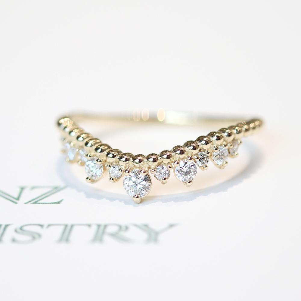 new iris lab-grown diamond ring