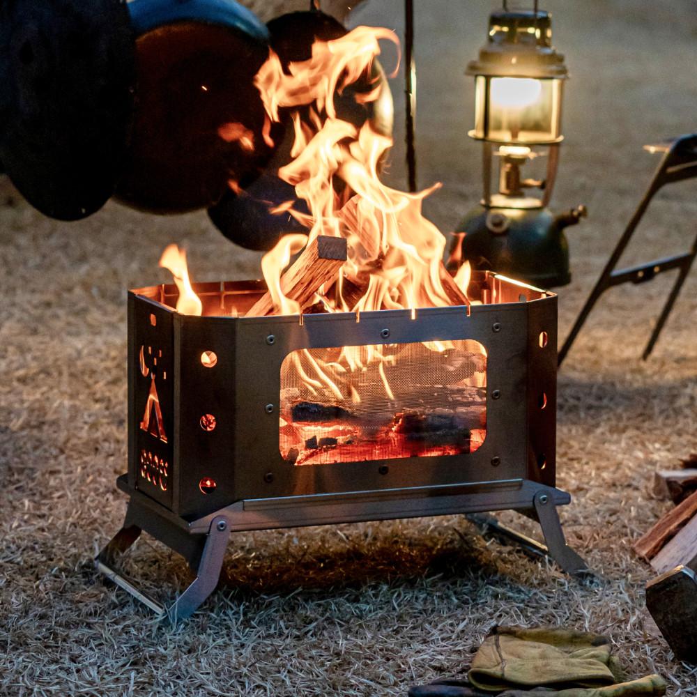 800도씨 캠핑 화로대  S 플러스  접이식 불멍 화로