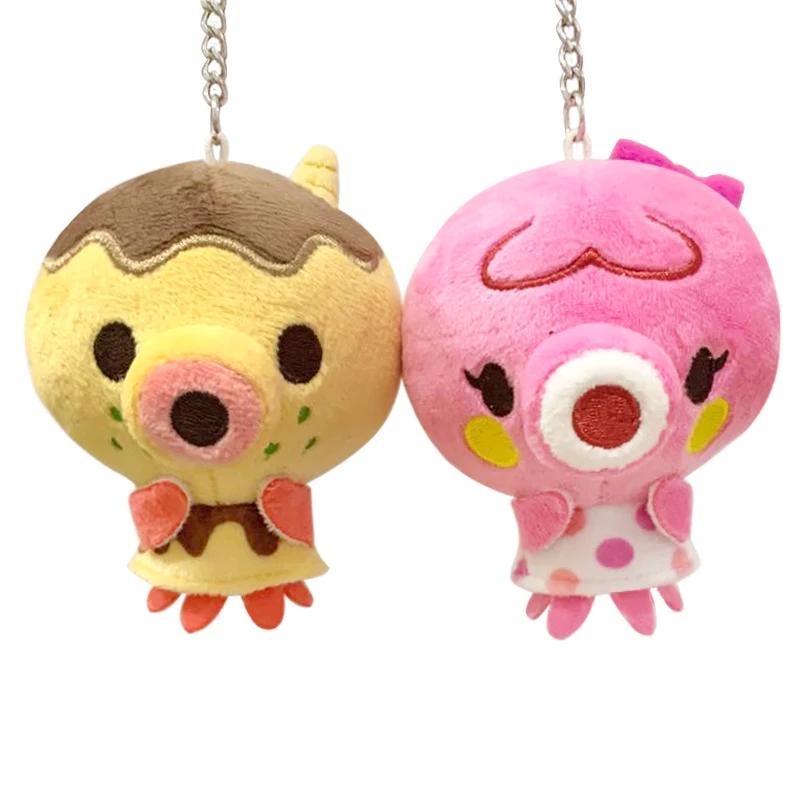 JP 게임 주커/마리나 작은 귀여운 문어 펜던트 봉제 인형, 만화 인형