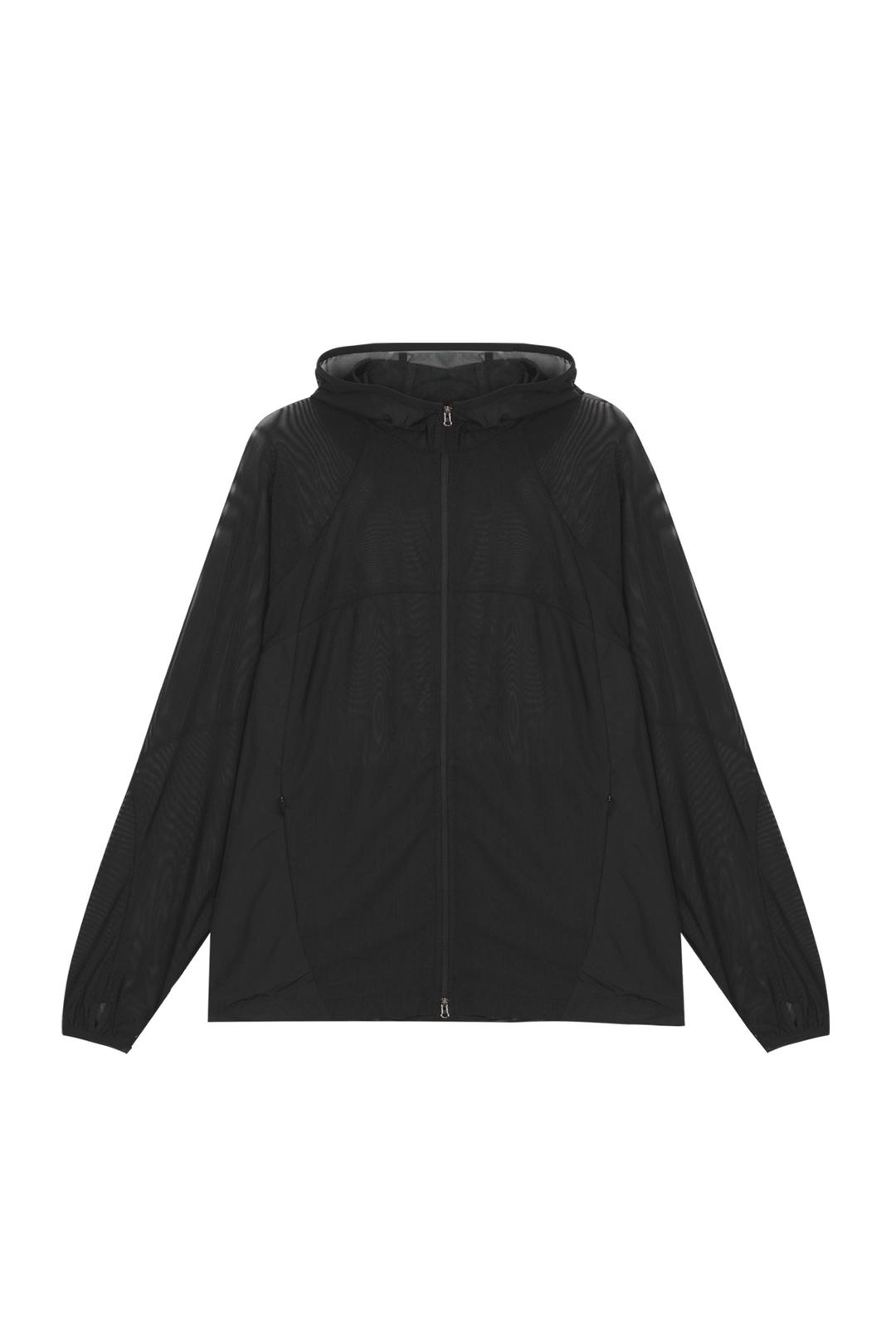 MESH HOOD JACKET - BLACK (06/17 순차배송)