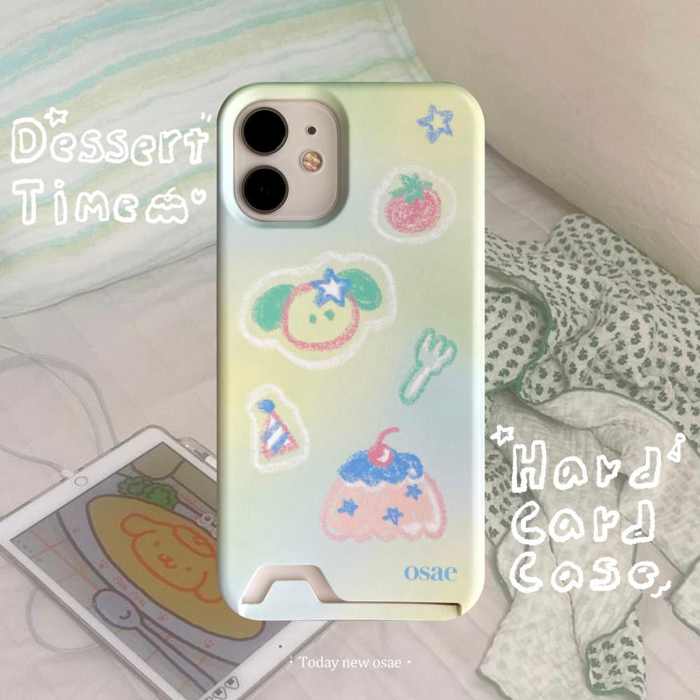 [osae] Dessert Time card case 디저트타임 하드 카드 케이스