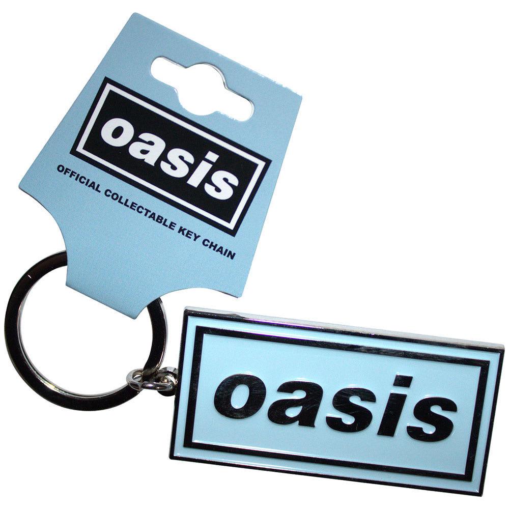 [국내배송] 공식 OASIS 오아시스 Logo Sky Blue 키링