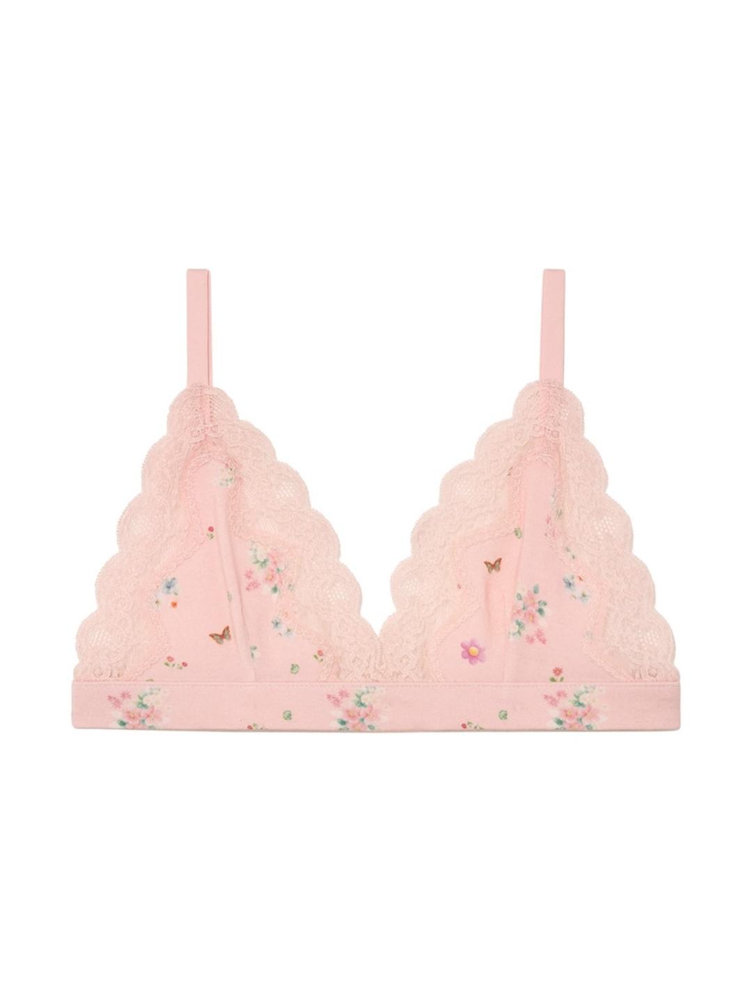 ALLURE LACE BRA (PINK BOUQUET)