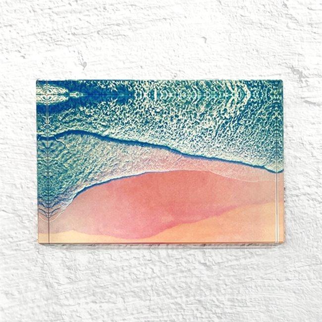 [예스24] *11월특가*[예스굿즈] 핑크빛 지구, 바하마 핑크 샌드비치 크리스탈 문진