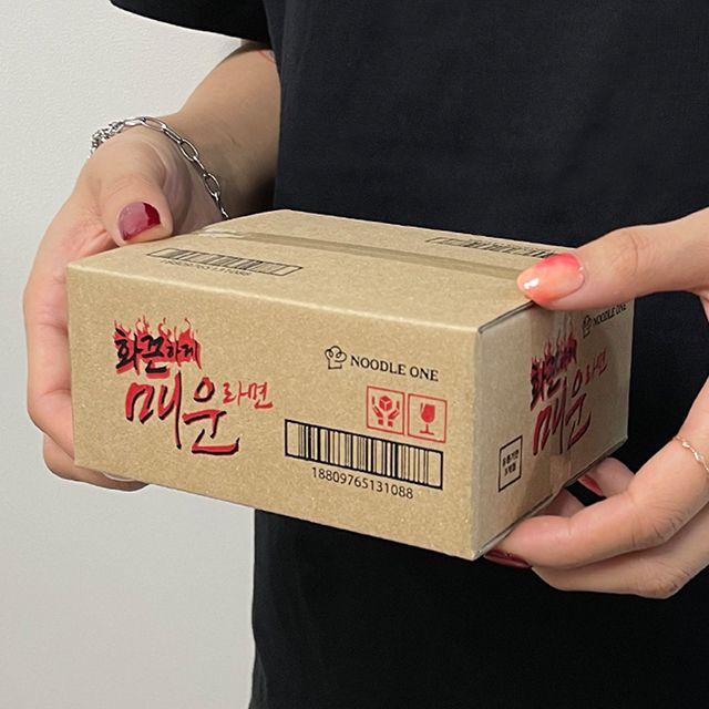 화끈하게 매운라면 [부모님 생신 생일 이벤트 어버이날 선물 박스 용돈 봉투 세트]