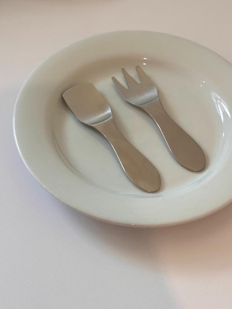 mini Ice cream spoon&fork