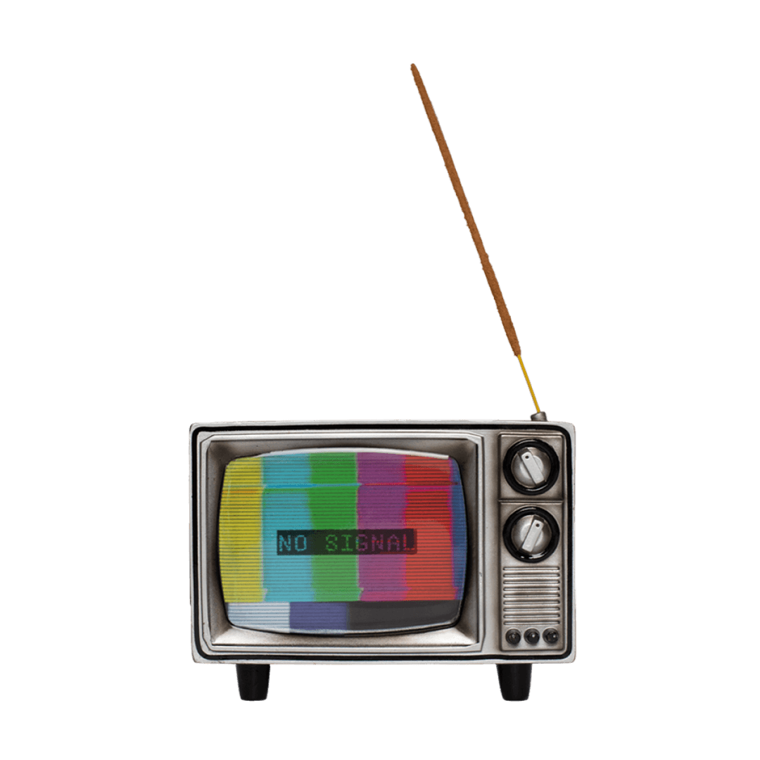 [세이투셰] 80’s TV Incense Holder (Brown)