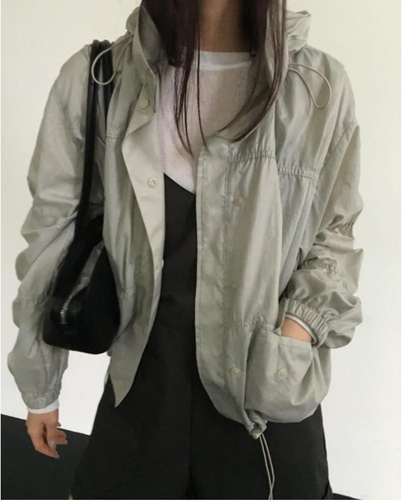 (블랙,그레이 당일) 브리드 플랩 블루종 점퍼 (3colors)