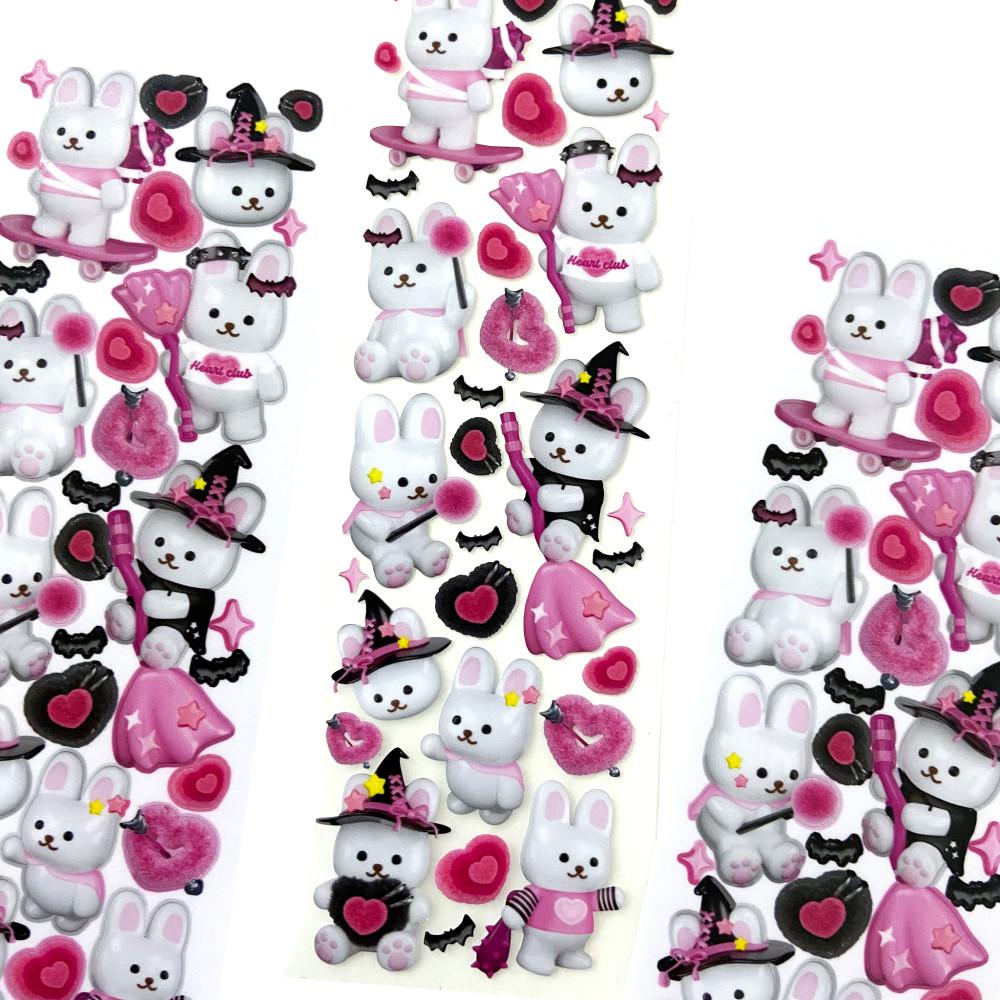 모이또이 마녀토끼 씰스티커