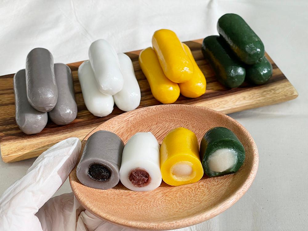 말랑쫀득 굳지않는 앙금가래떡 4종(16개) 모듬세트