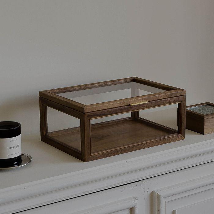 아카이브 월넛 디스플레이 보관함 #Archive walnut display box