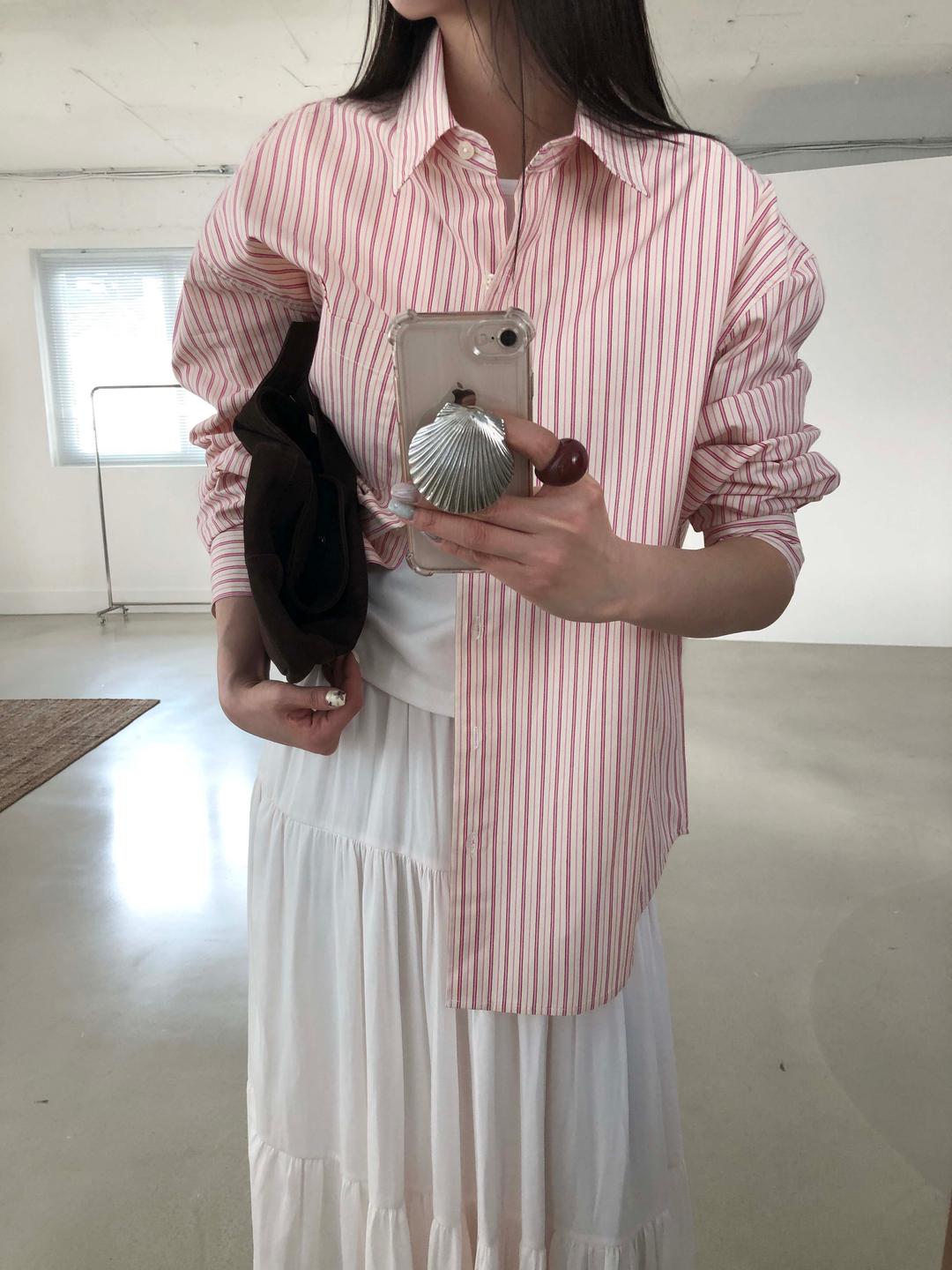 GED STRIPE SHIRT (2COLOR)
