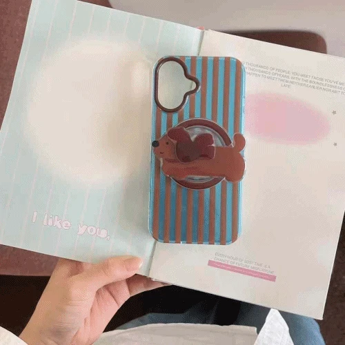 맥세이프 멍멍톡 케이스