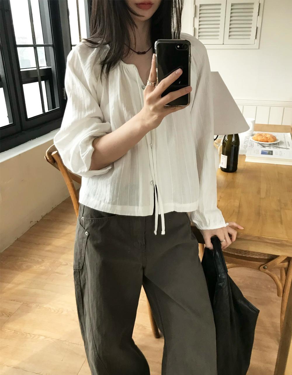 메르엔 셔링 BLOUSE