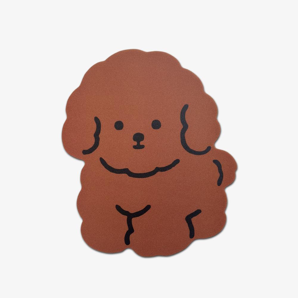 브라운 푸드리 마우스패드