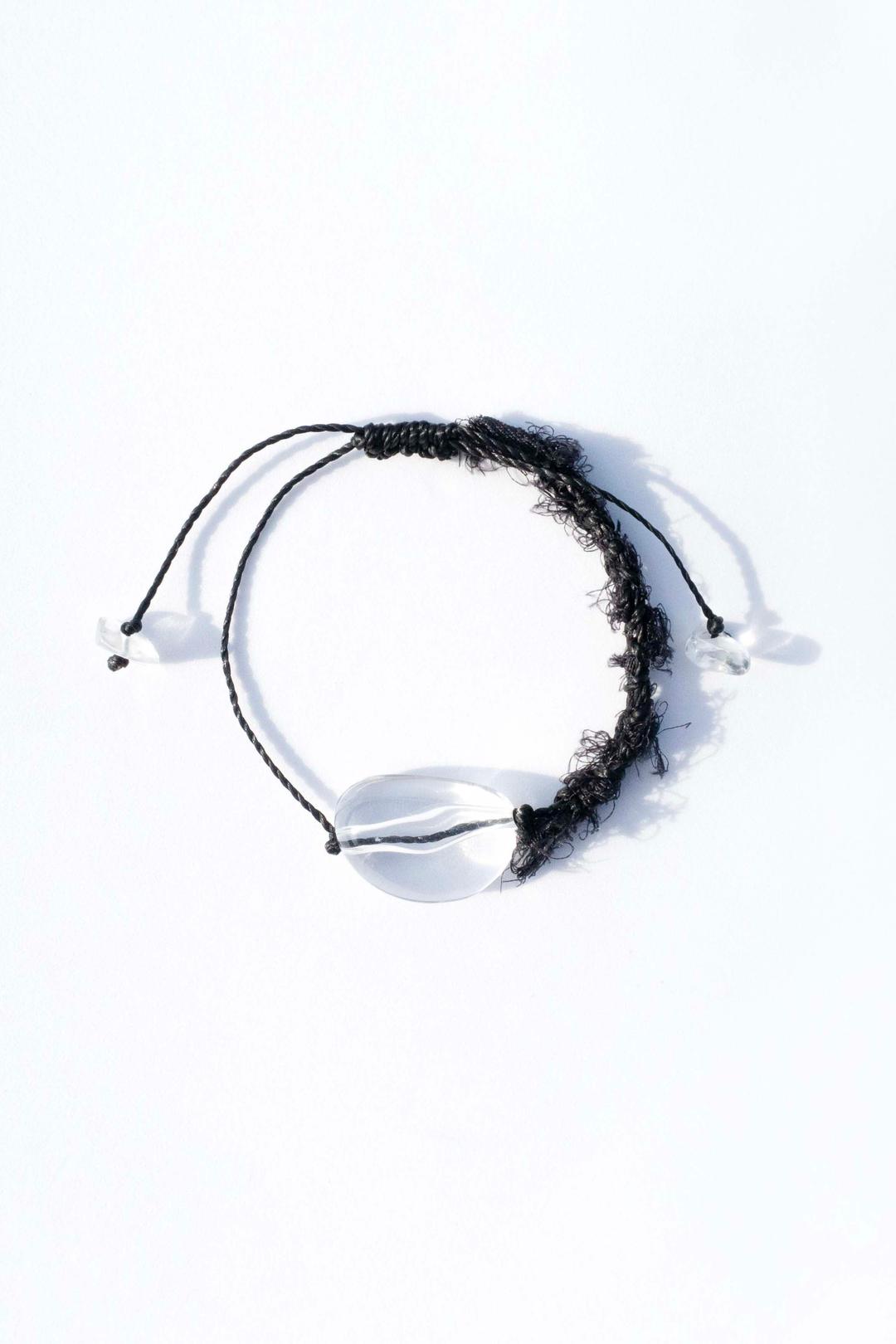 Clear Bracelet - Black
