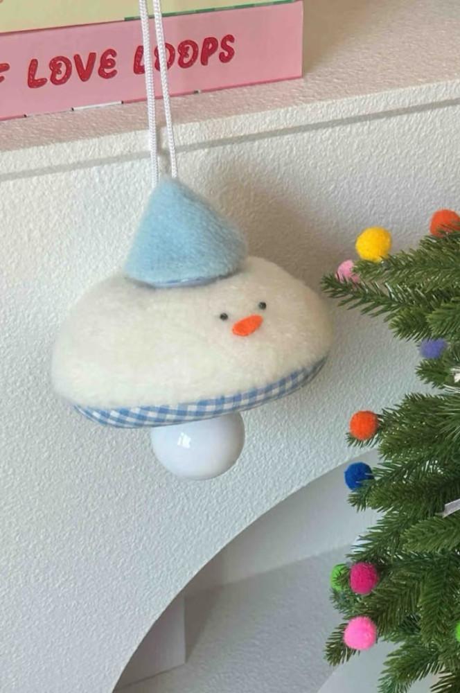수심 Snowman Glow Lamp 스노우맨 글로우 램프 무드등 선물 눈사람 벽걸이 조명