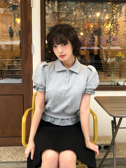 Blooming Frill PK T-shirt(2color)