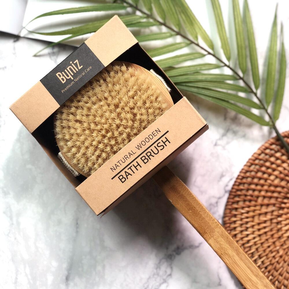 네츄럴 우든 목욕브러쉬 바디브러쉬