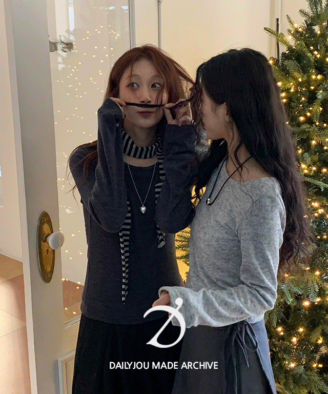 [얼리버드20%/MADE] 크래퍼 보카시 보트넥 티셔츠 - 5 color