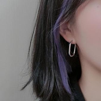 ღ재입고~ღ Block 371 써지컬스틸 사각 링피어싱