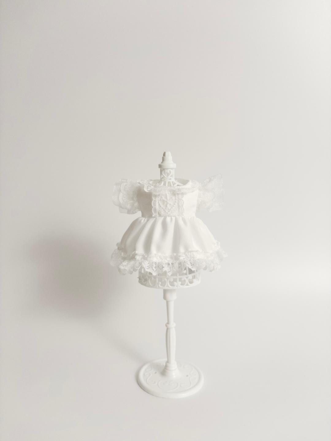 111 Cotton dress ver.2 White − for yukiyas