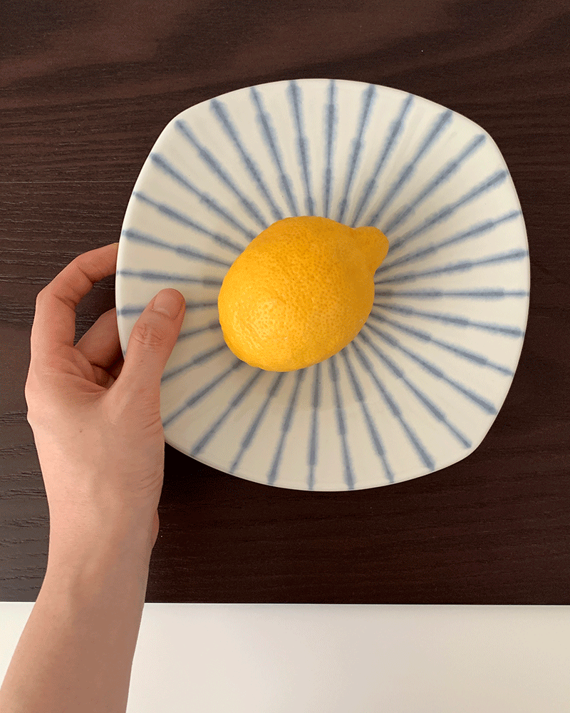 Sorbet plate (1c)