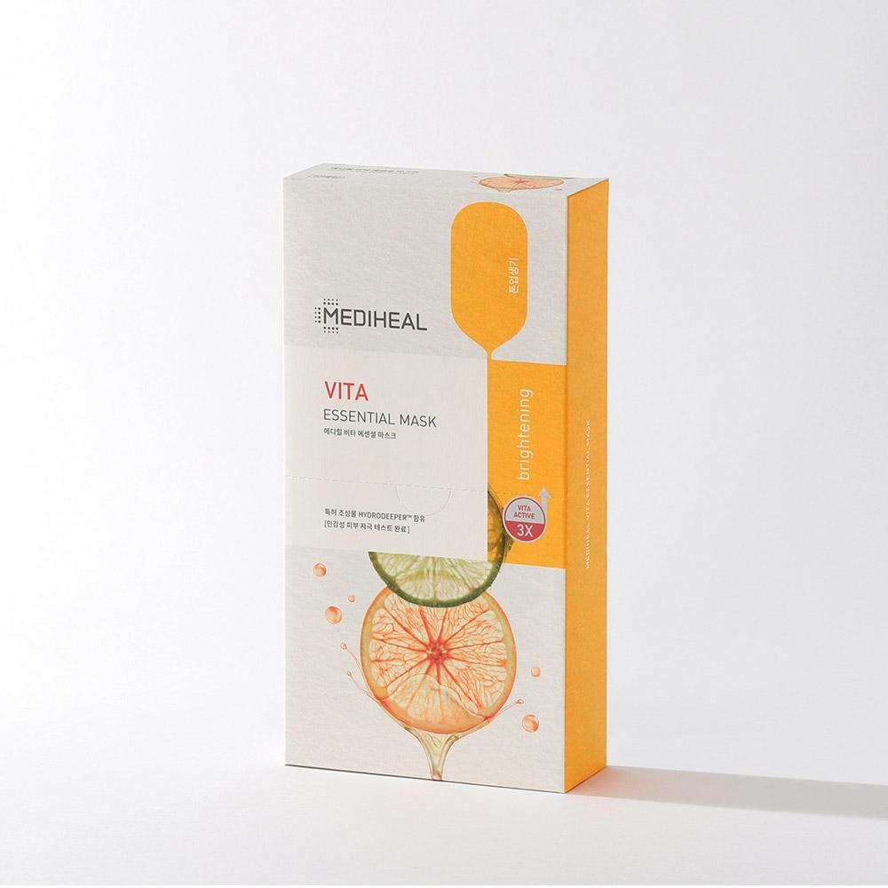 메디힐 비타 에센셜 마스크 10매(리뉴얼) / 톤업생기 / 피부활력