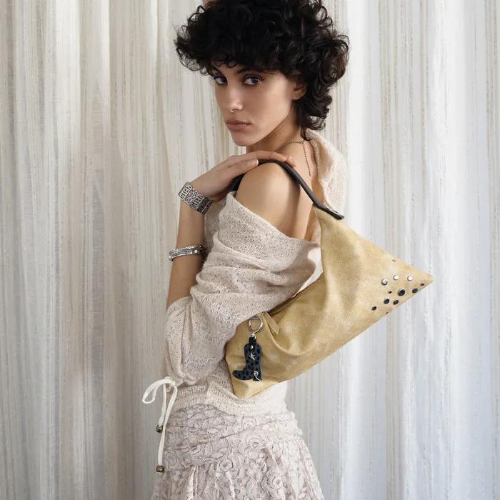 RORA HOBO BAG MINI [Vintage Yellow]