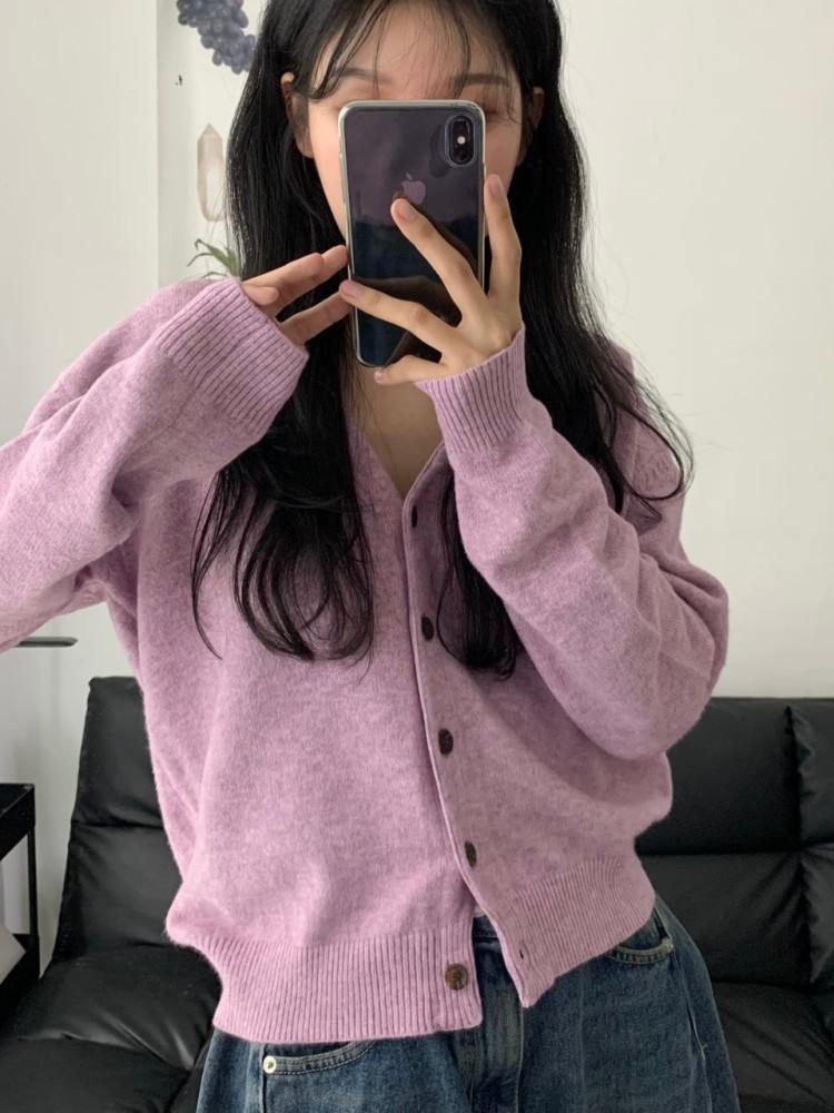 v-neck wool knit cd (5C)