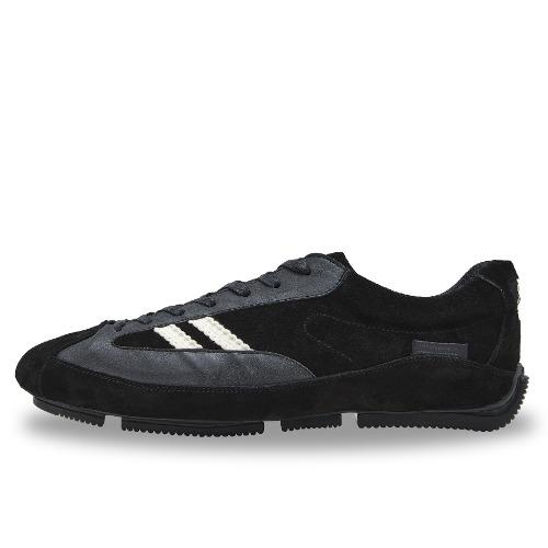 [SATUR X NEGATIVETHREE] Racing Sneakers "Black\"