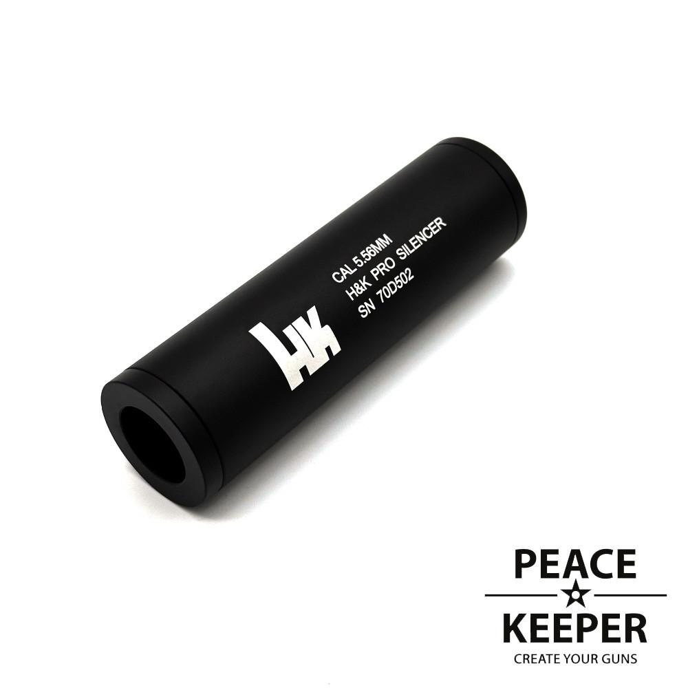 HK 숏사일렌서 (32X110mm, 14mm역나사+19mm무두나사고정 2type),소음기, 서프레서