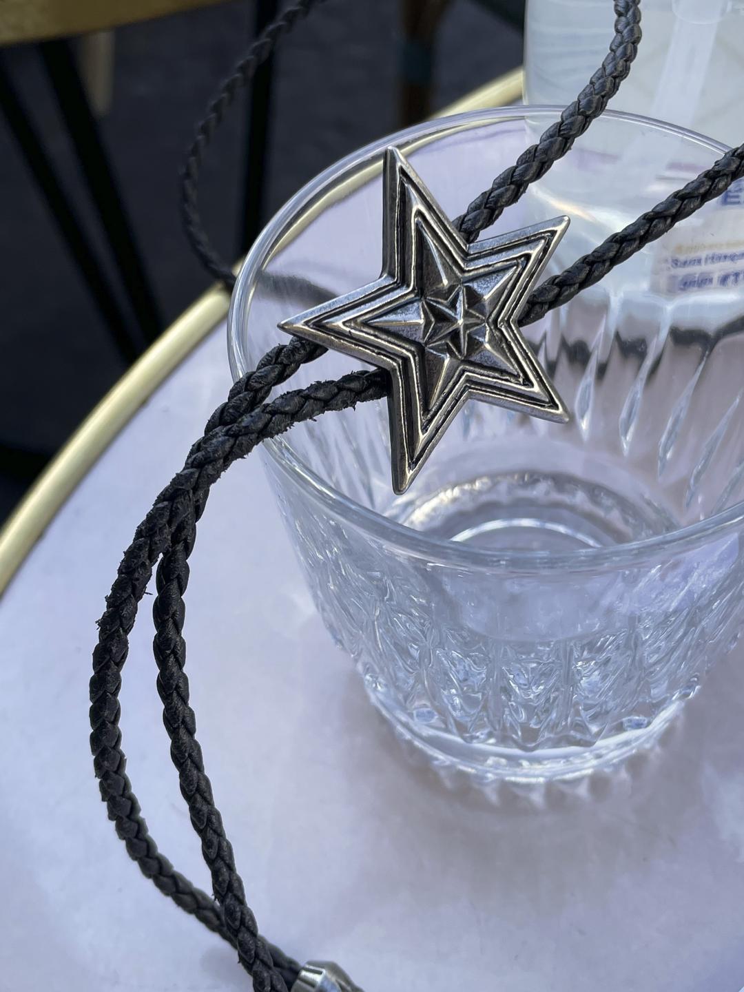 [BEST] Leather bolo tie