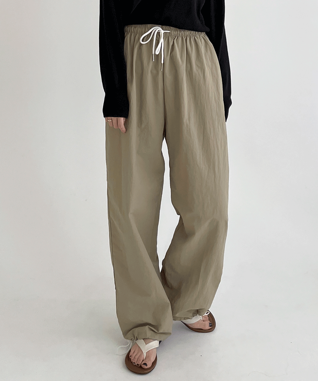 [주문폭주] 바스락 와샤 투웨이 조거 팬츠 / 5 color