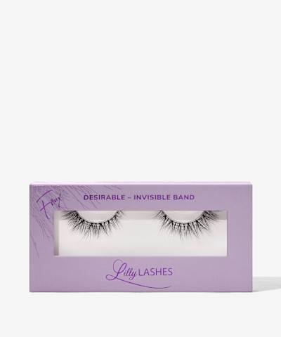 Sheer Invisible Band False Lashes Desirable