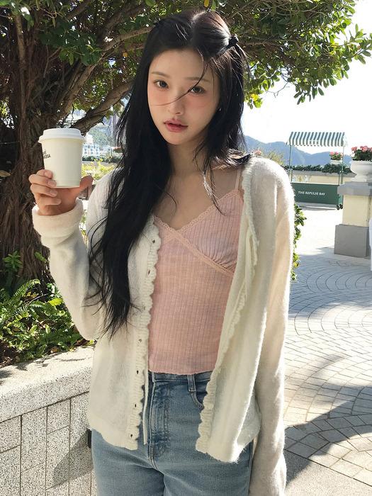 헤일라 스칼럽 레이어드 가디건 ( 2 colors )