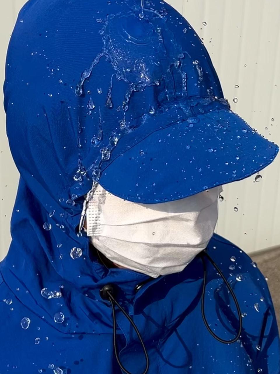 pacific hood shell parka (2color)