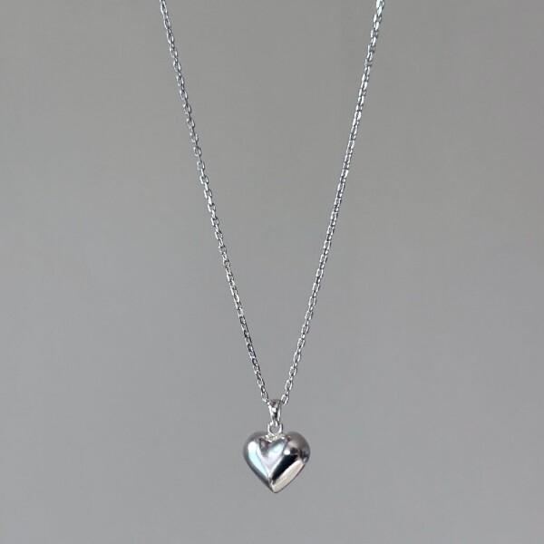 Big heart chain necklace(2 types)