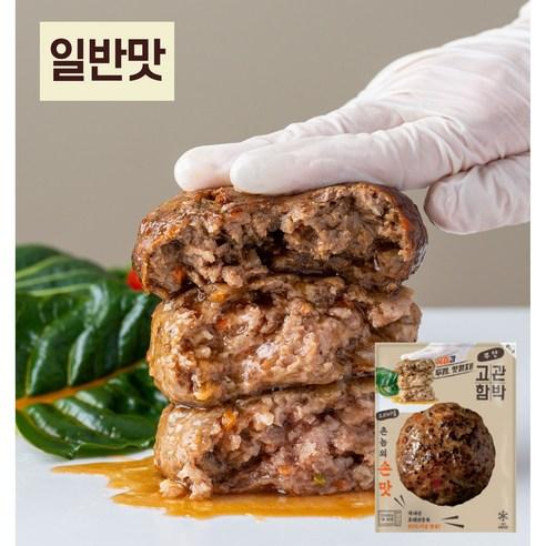 [부산9대맛집] 고관함박 오리지널 함박스테이크, 277g, 9개 - 떡갈비 | 쿠팡