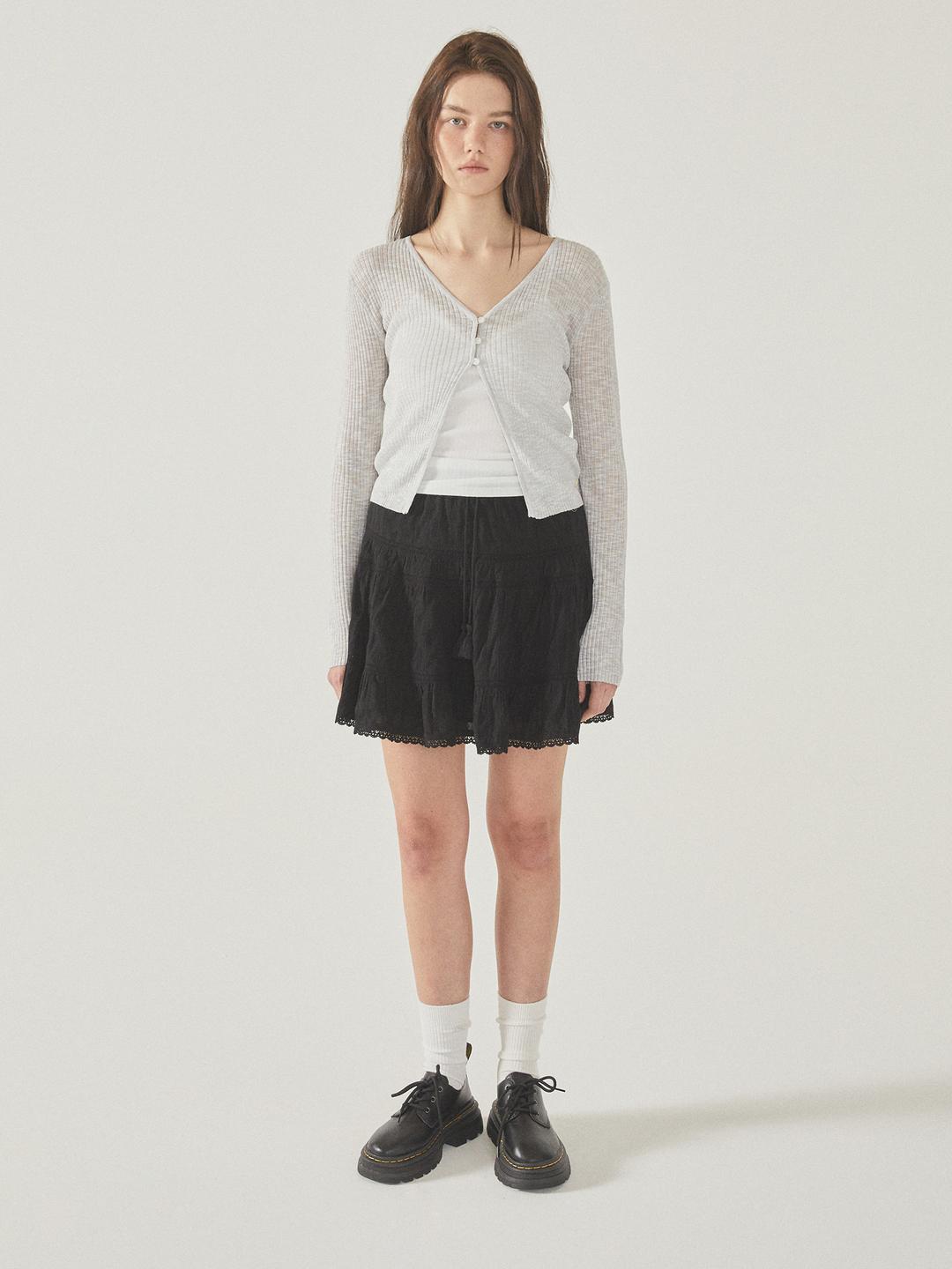 Short Tiered Skirt