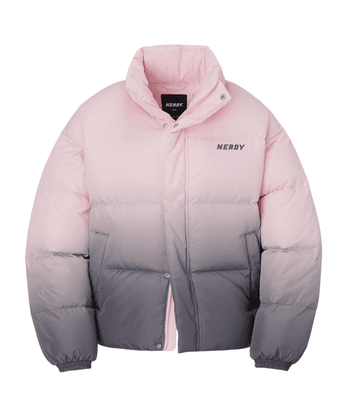 머큐리 다운 자켓 핑크