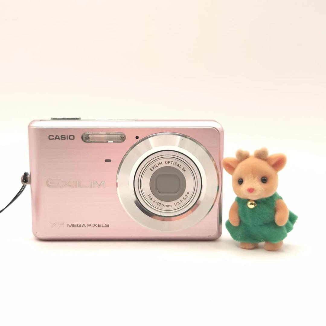 💗 카시오 엑슬림 EX-Z77 연핑크 | 말랑 화사 빈티지 감성 | 후루츠패밀리
