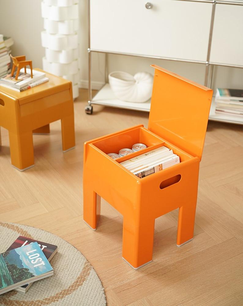 콤팩트 멀티 스툴박스 인테리어스툴 카페의자 Compact Multi stool box 4colors