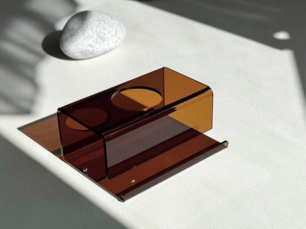 리니 2in1 아크릴 휴지 케이스