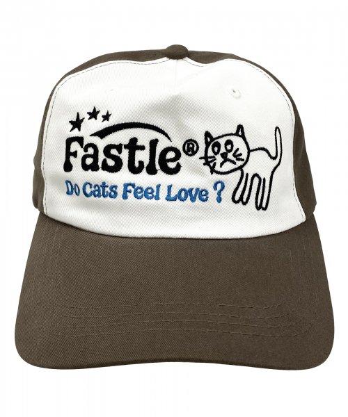 Cats Feel Love Cap Brown