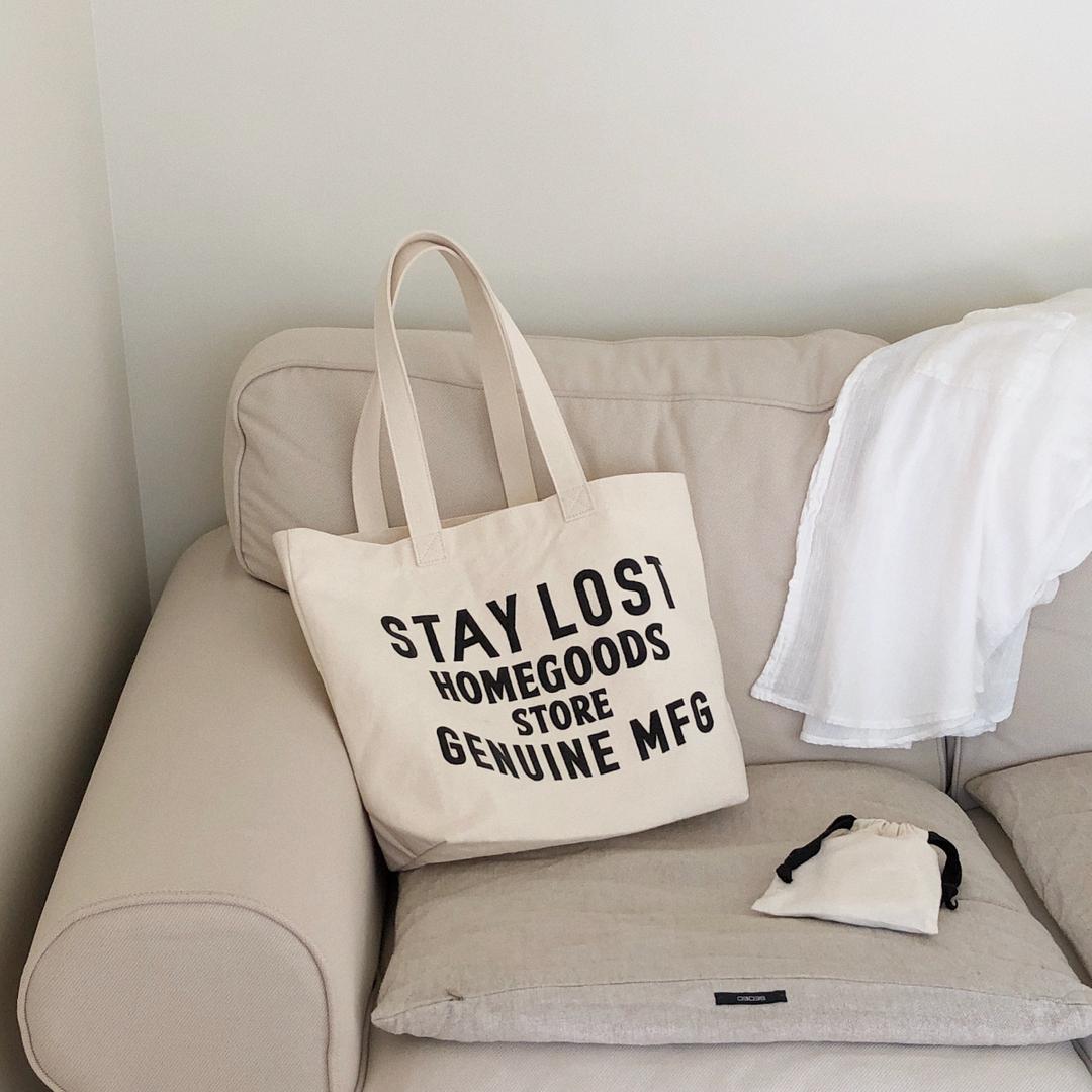 [스테이로스트] CARRIER BAG 에코백