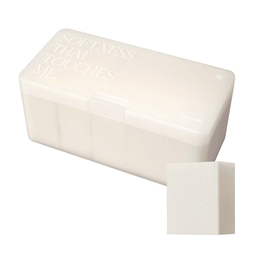 라텍스 스퀘어 스펀지 대용량 20P (케이스포함) (+스퀘어 스펀지 케이스 증정)