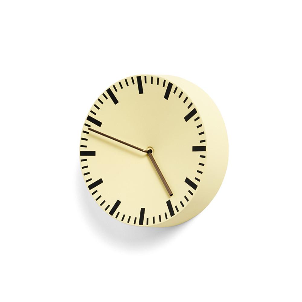 HAY 아날로그 월 클락 Analog Wall Clock / Light Yellow (505405)
