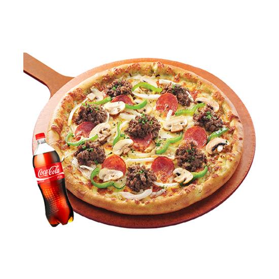 불고기 피자 + 콜라 1.25L