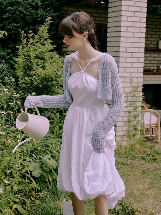 Creamy mini cardigan (sky blue)